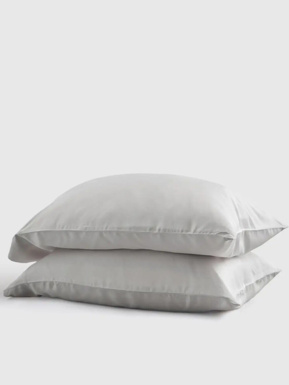 Quince Bamboo Pillowcase Set, King,  Gray
